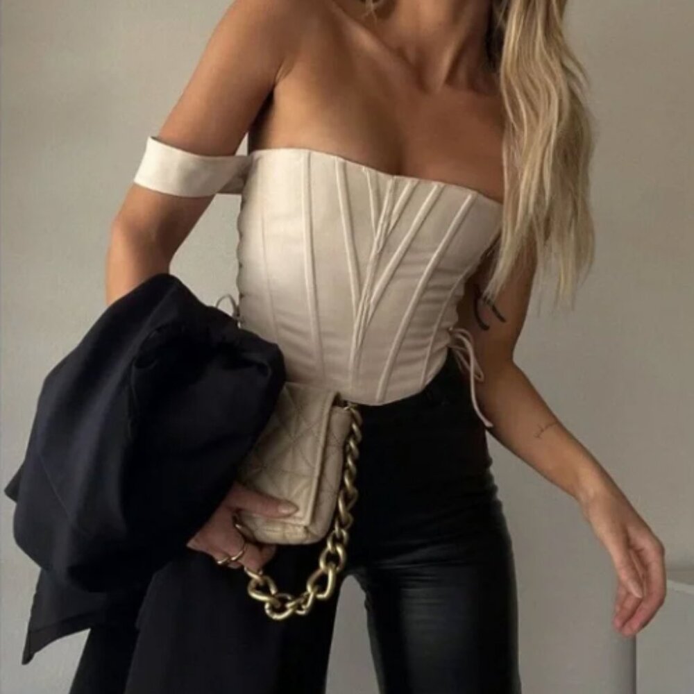 Rumoured Taupe Westwood Corset